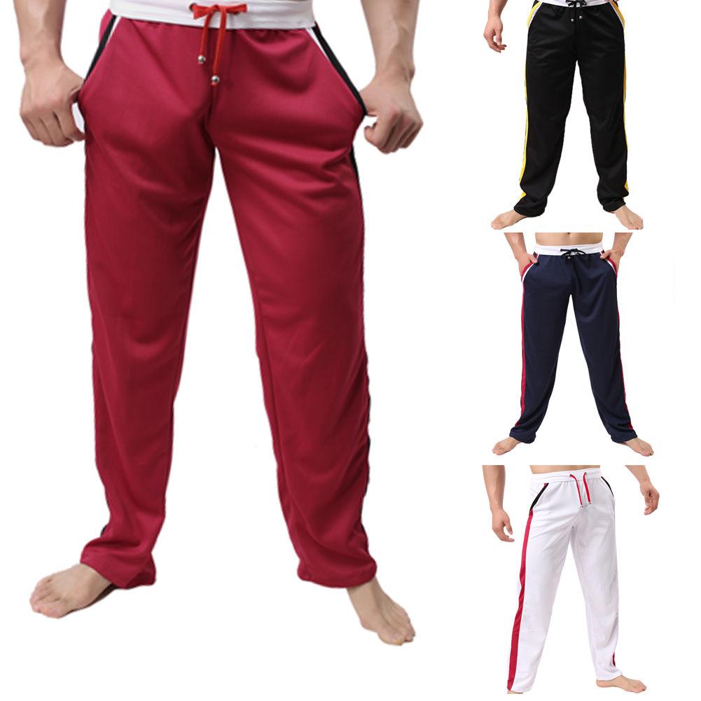 Pantalón Jogging Deportivo Sport Holgado Mix Algodón Hombre Fashion Bordo VN004