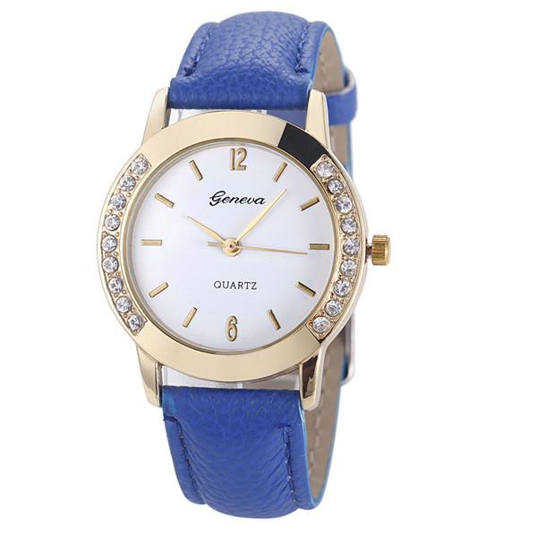 Reloj Pulsera Mujer Dama 2017 Cuero Cuarzo