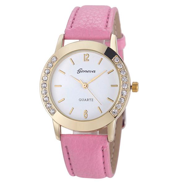 Reloj Pulsera Mujer Dama 2017 Cuero Cuarzo