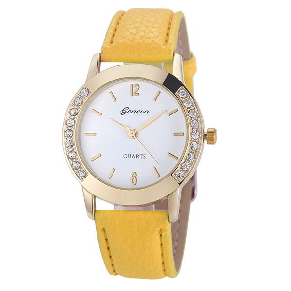 Reloj Pulsera Mujer Dama 2017 Cuero Cuarzo