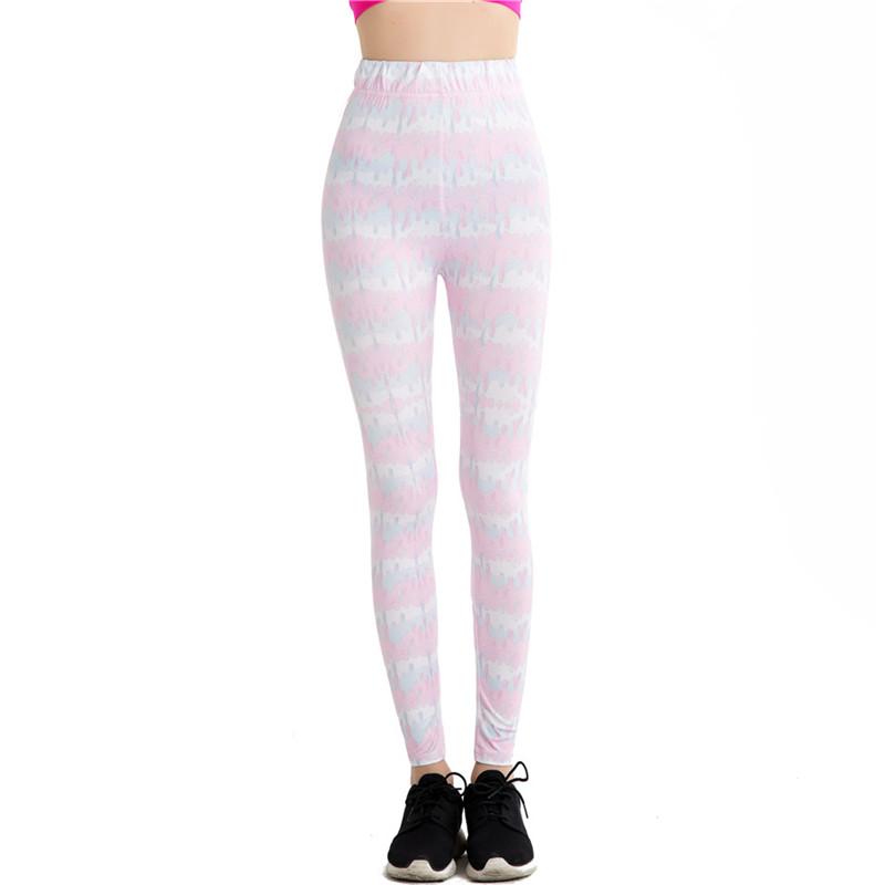 Leggins Calzas Mujer Chica print 3d Ocasional Divertidos Fitness  IN-KEBG Original