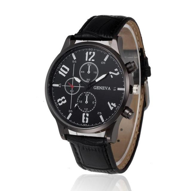 Top Moda Hombres Reloj Estilo Negocios Cuarzo