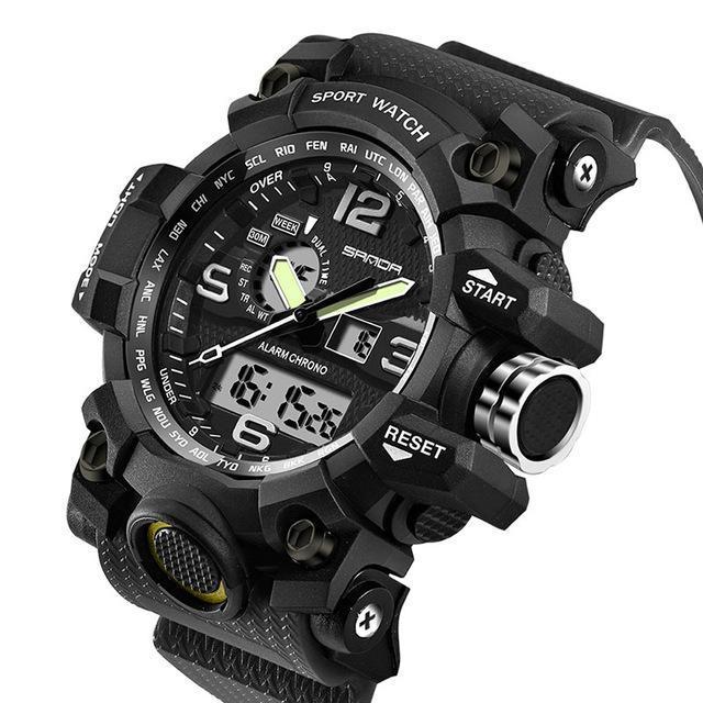 Reloj Pulsera Mulitar Deportivo Hombre Caballero Electronico LED Digital