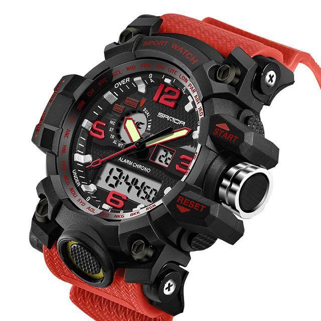 Reloj Pulsera Mulitar Deportivo Hombre Caballero Electronico LED Digital